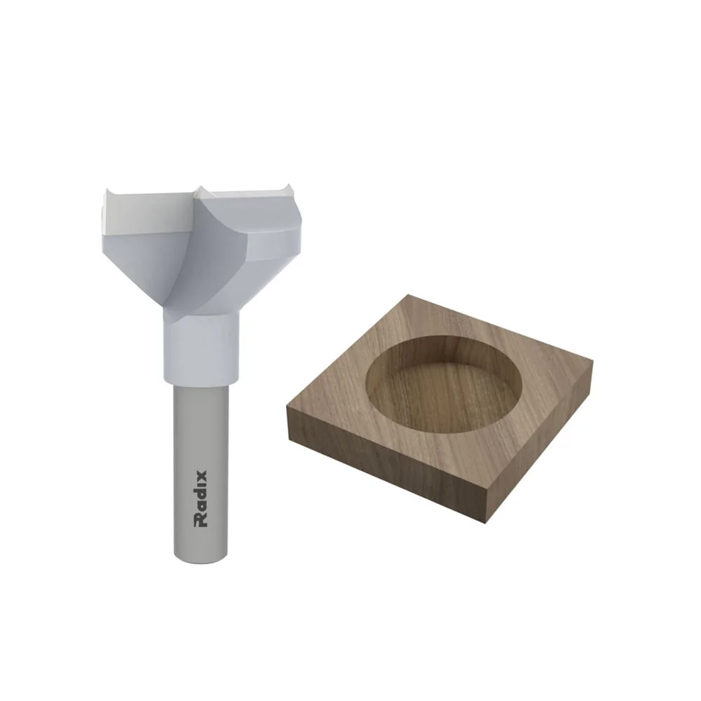 Broca para Dobradiç e Puxador 30x60mm 2330002.05 Radix