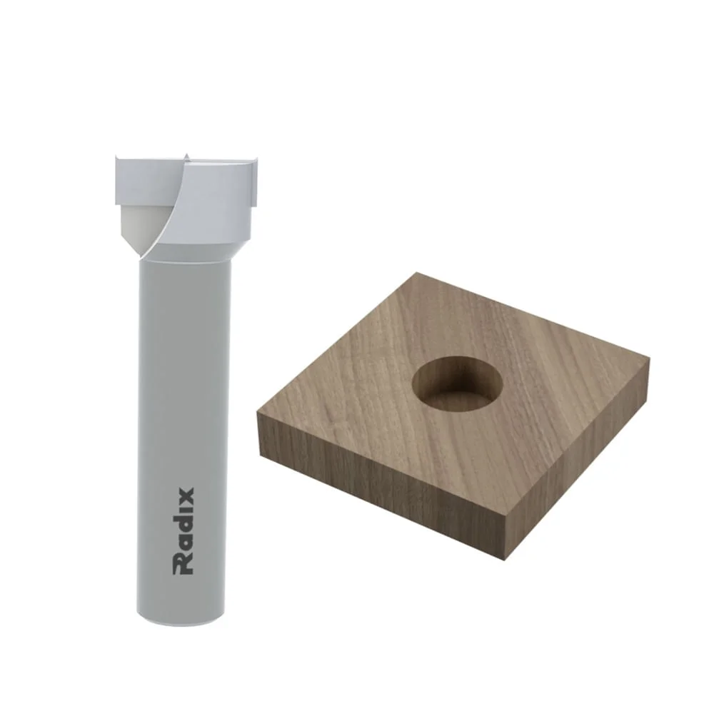 Broca Profissional para Dobradiça 16mm 2316002.05 Radix