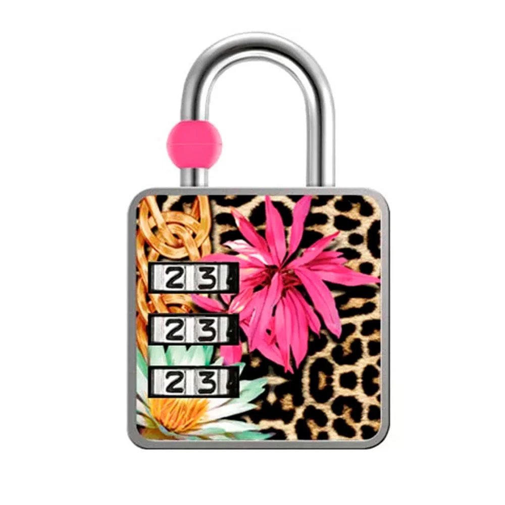 Cadeado com Segredo Fashion Cores Sortidas Papaiz