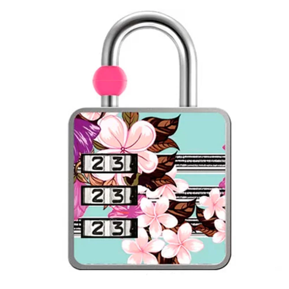 Cadeado com Segredo Fashion Cores Sortidas Papaiz