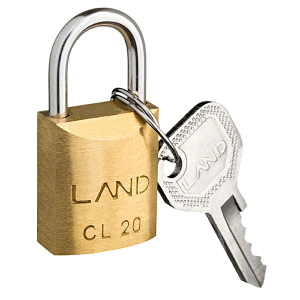 Cadeado Latão 20mm 2421 Land