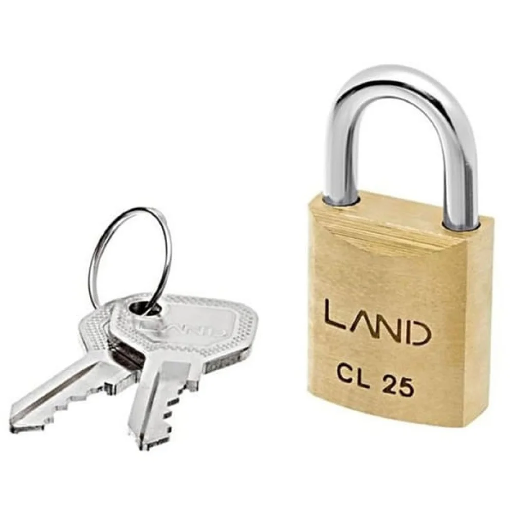 Cadeado Latão 25mm 2422 Land