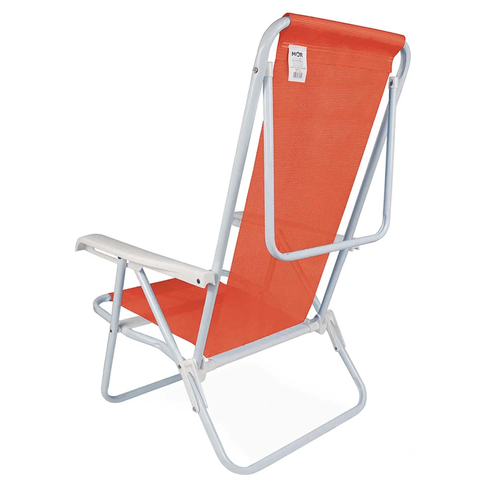 Cadeira Reclinável de Aço 8 Posições 225 Mor