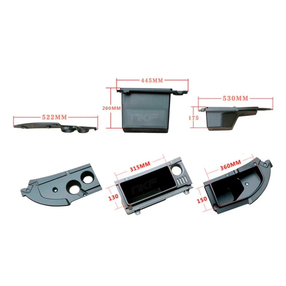 Caixa de armazenamento para BYD Dolphin EAI NKF