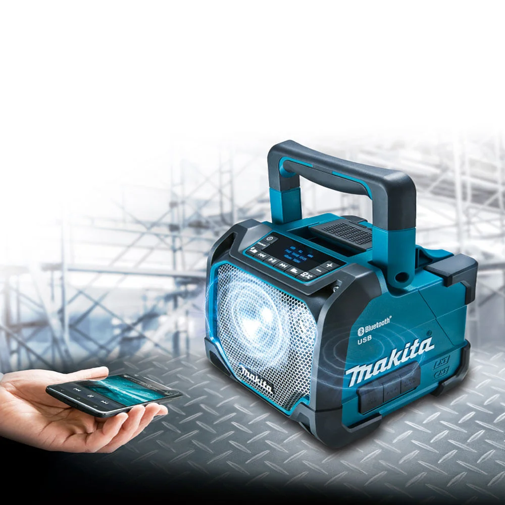 Caixa de Som Portátil à Bateria Não acompanha com Painel LCD DMR202 Makita