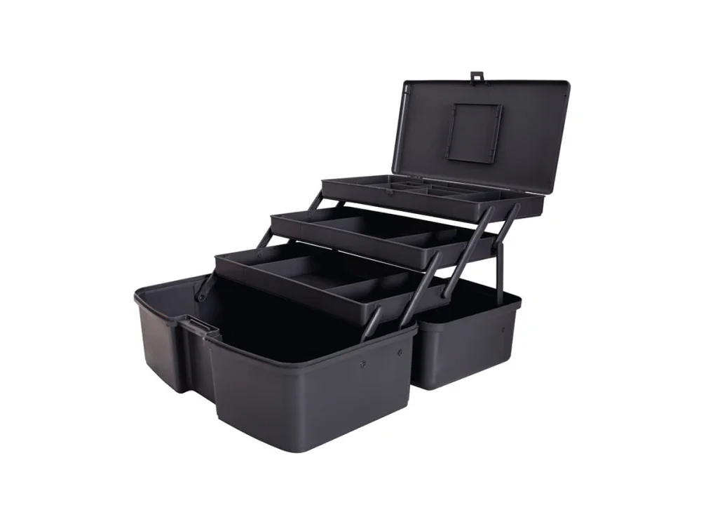 Caixa Plástica para Ferramentas com 3 Bandejas 36x195x20cm 96004 Presto