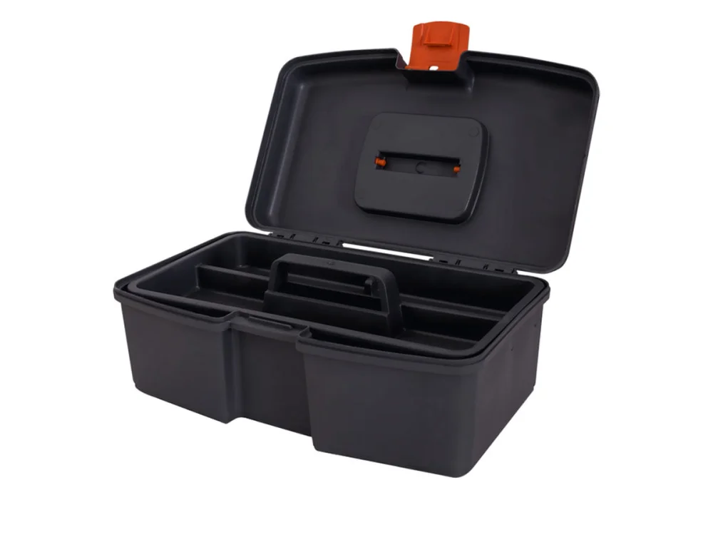 Caixa Plástica para Ferramentas com Bandeja 360x14,5x21cm 96003 Presto