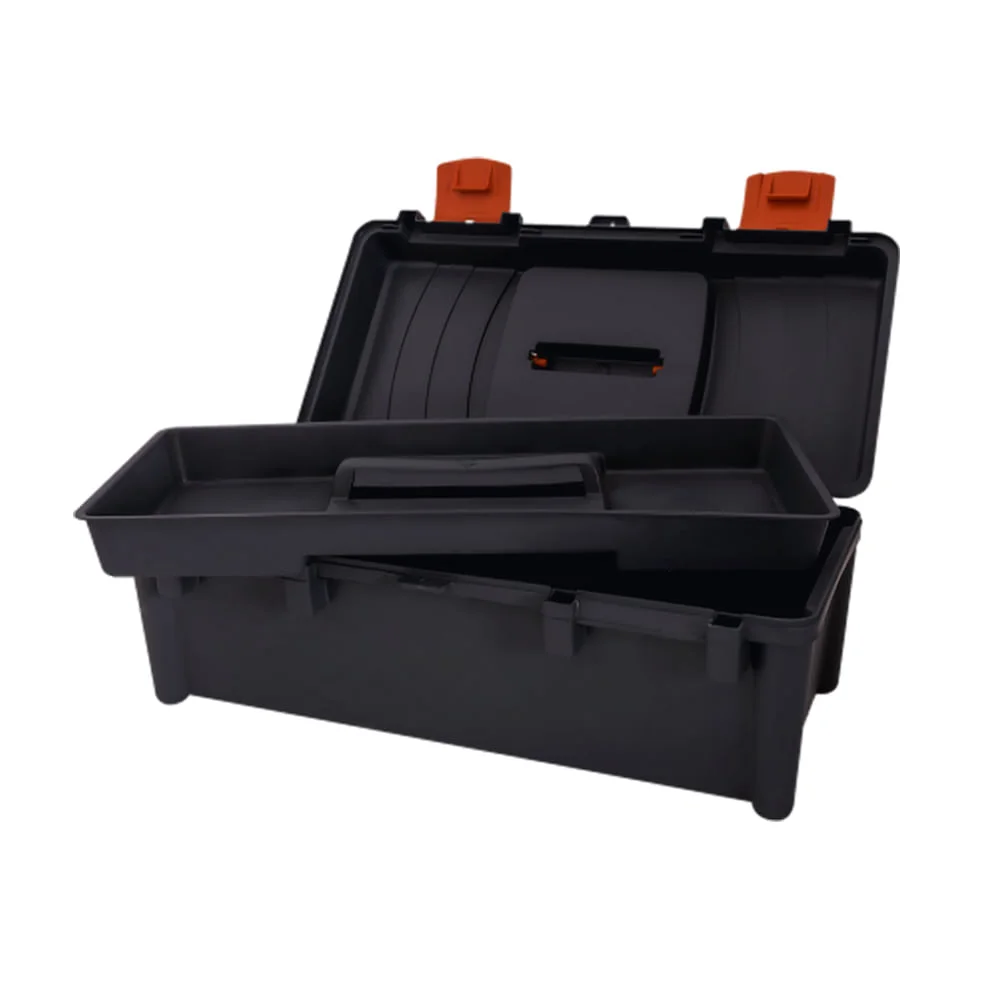 Caixa Plástica para Ferramentas com Bandeja 42x16x19cm 96005 Presto