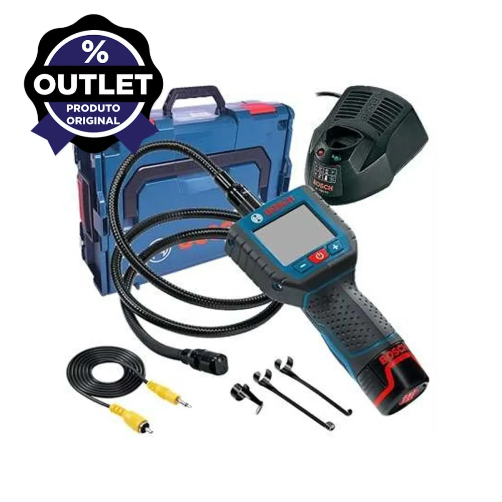 Câmera de Inspeção à Bateria 10.8 Volts GOS Bosch - Outlet