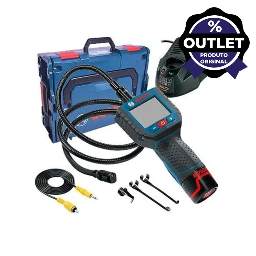 Câmera de Inspeção à Bateria 10.8 Volts GOS Bosch - Outlet