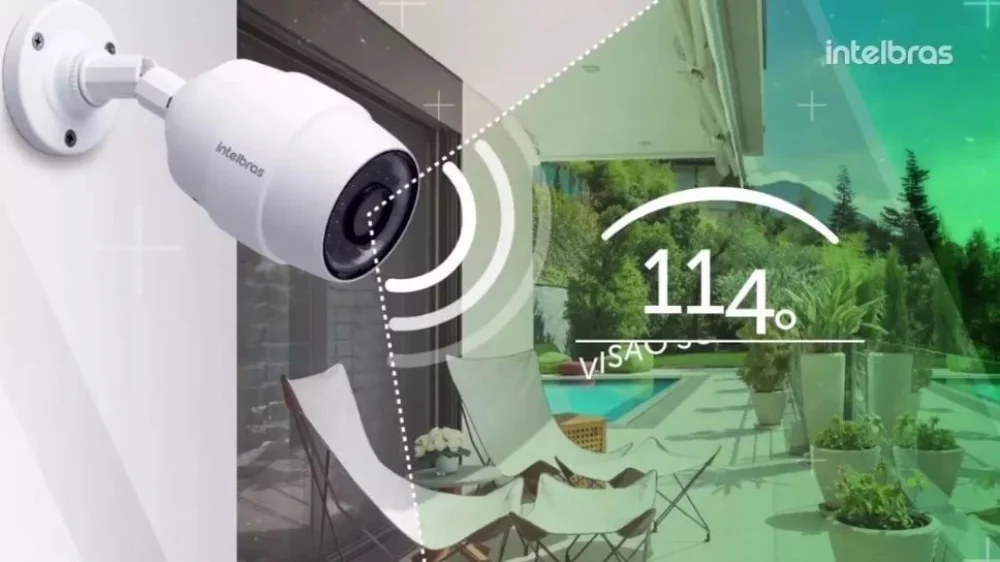 Câmera de Segurança Wi-fi HD iC5 4560144 Intelbras