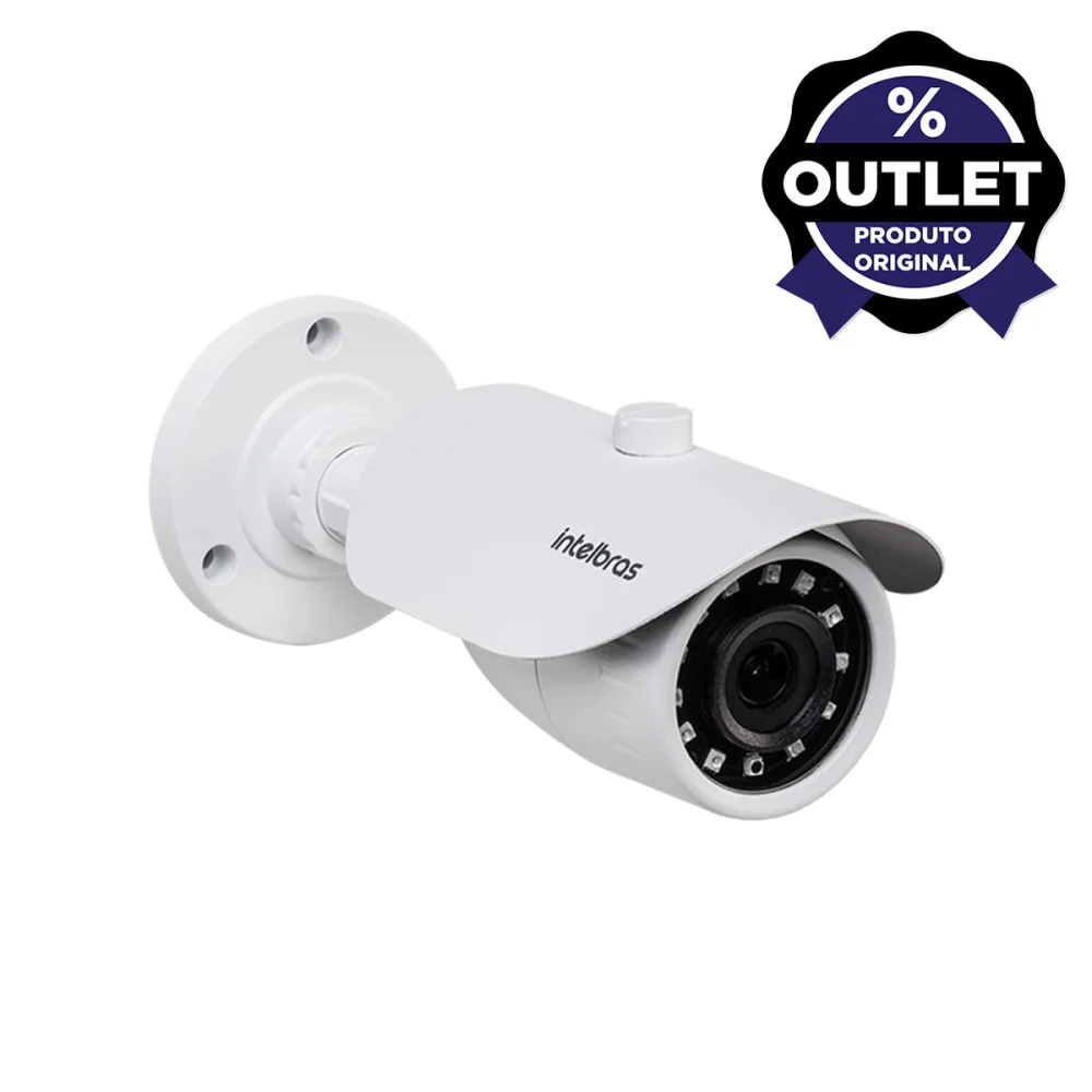Câmera Infravermelho com Resolução HD VM 3120 IR Intelbras Outlet