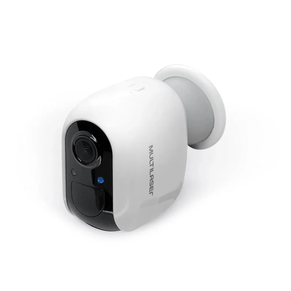 Câmera Portátil Inteligente Full HD Wi-Fi à Bateria SE227 Multilaser