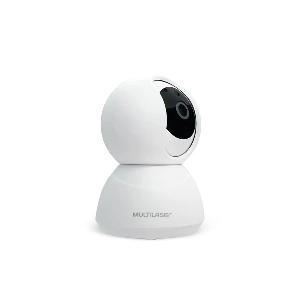 Câmera Robô Inteligente Full HD Wi-Fi com Rotação 360º Liv SE221 MultiLaser