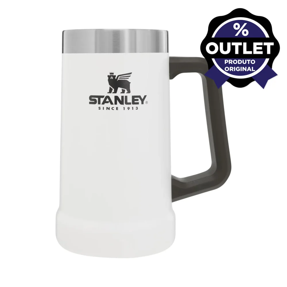 Caneca Térmica de Cerveja 709ml Stanley Branco Polar Outlet