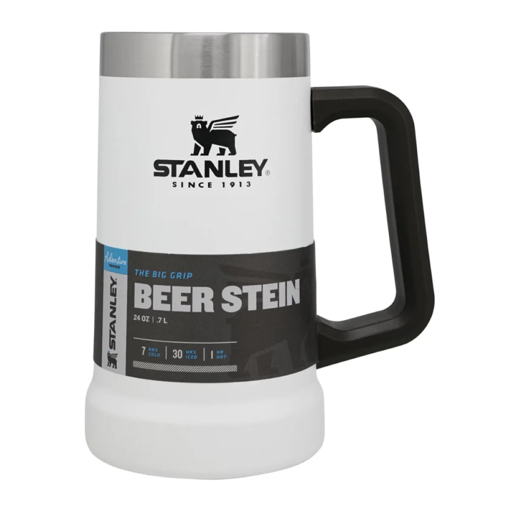 Caneca Térmica de Cerveja 709ml Stanley Branco Polar Outlet