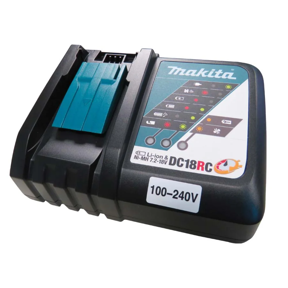 Carregador de Bateria 14.4 e 18V DC18RC Makita Bivolt