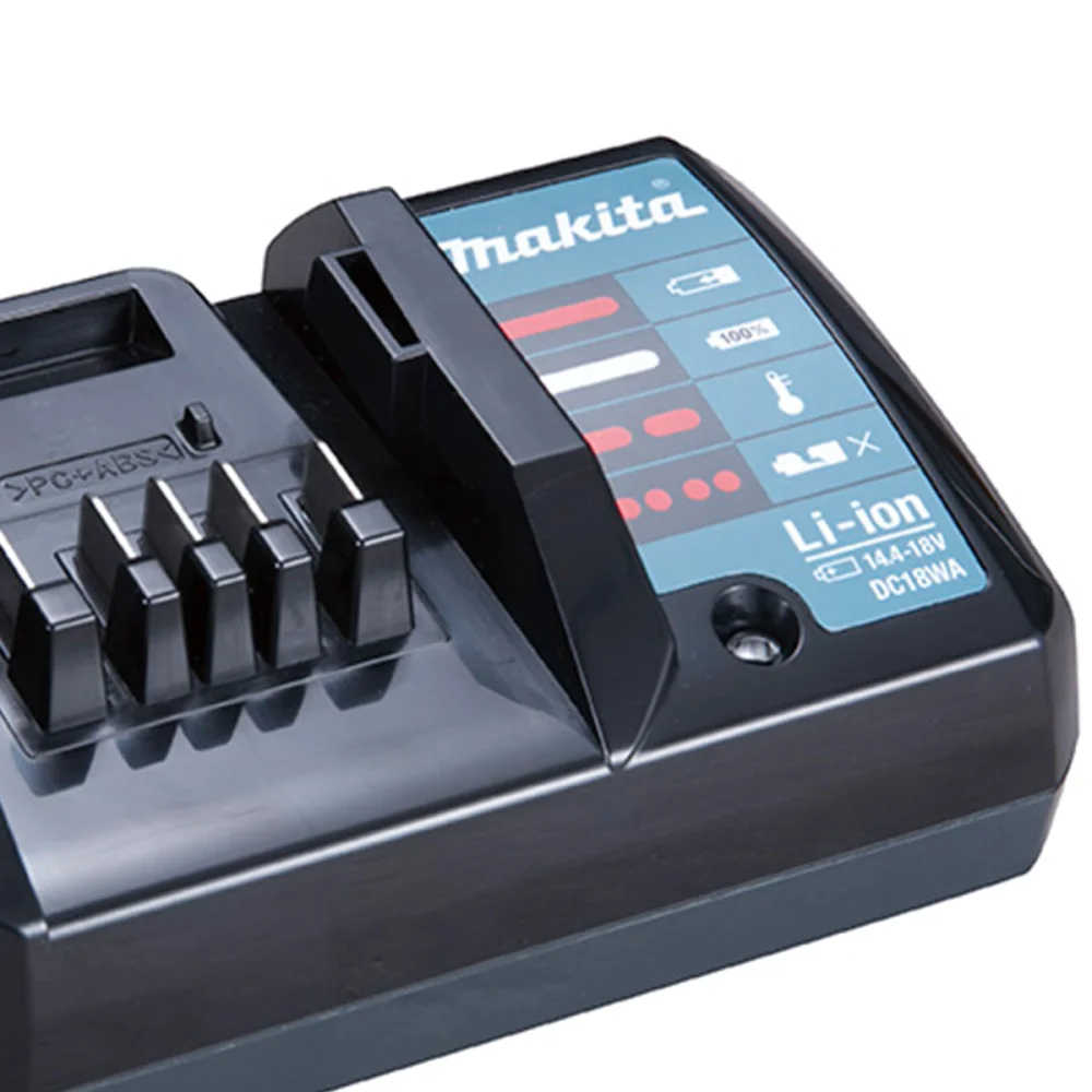 Carregador de Bateria 18V DC18WA 195482-0 Makita Bivolt