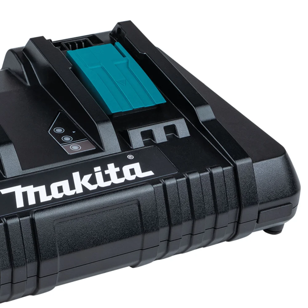 Carregador de Bateria Duplo 14.4V e 18V DC18RD Makita