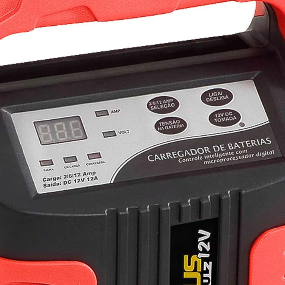 Carregador de Bateria Inteligente Air Plus 12 V Schulz