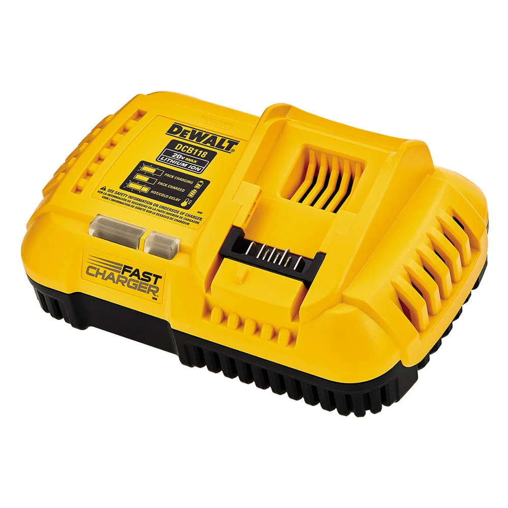 Carregador Rápido para Baterias de 20v a 60v DCB118 Dewalt