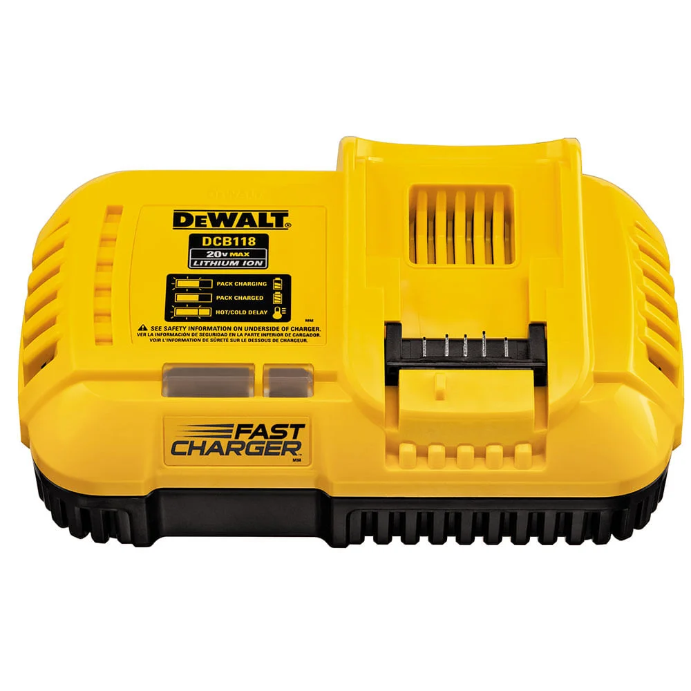 Carregador Rápido para Baterias de 20v a 60v DCB118 Dewalt