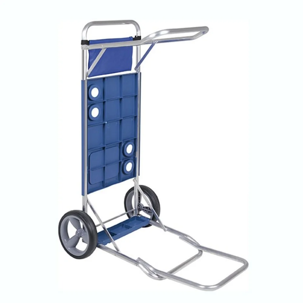 Carrinho de Praia com Avanço para Caixa Térmica 2499 Mor Azul