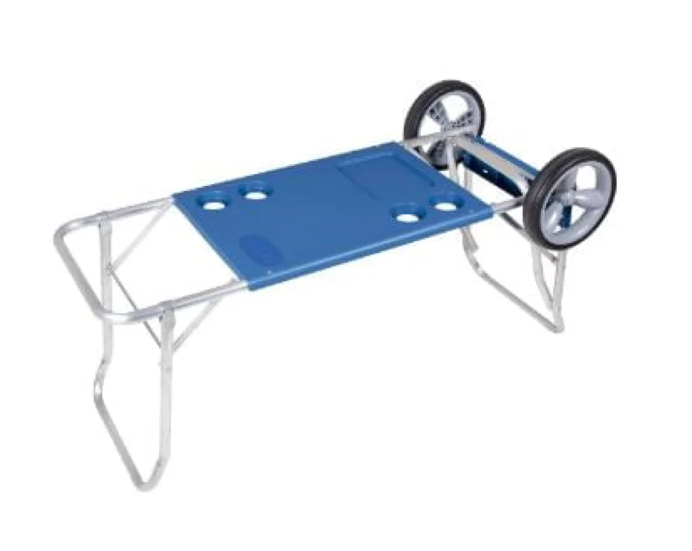 Carrinho de Praia Que Vira Mesa 2495 Mor Azul