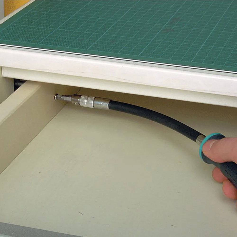 Chave de Fenda Manual com Haste Sextavada 1/4 Pol Flexível 123600 Wolfcraft