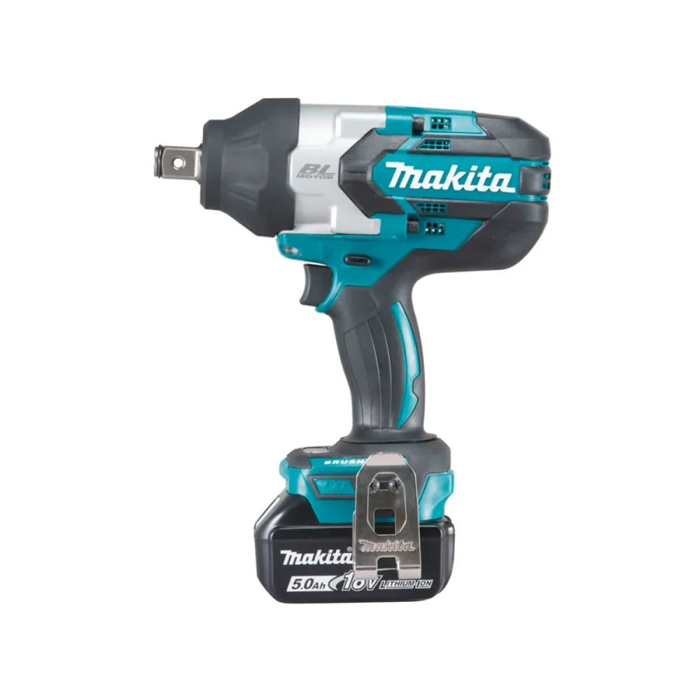 Chave de Impacto 3/4 12500N.m à Bateria e 2 Baterias 18V 5.0Ah DTW1001RTJ Makita