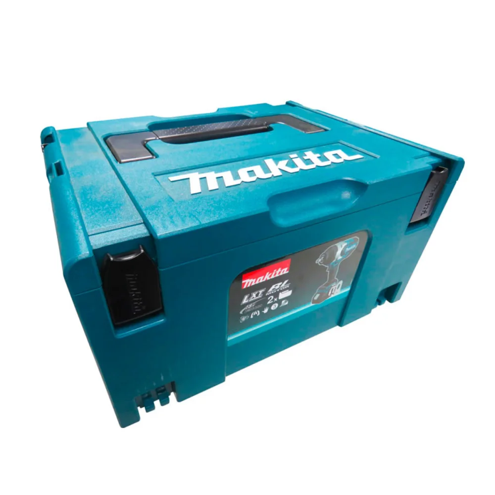 Chave de Impacto 3/4 12500N.m à Bateria e 2 Baterias 18V 5.0Ah DTW1001RTJ Makita