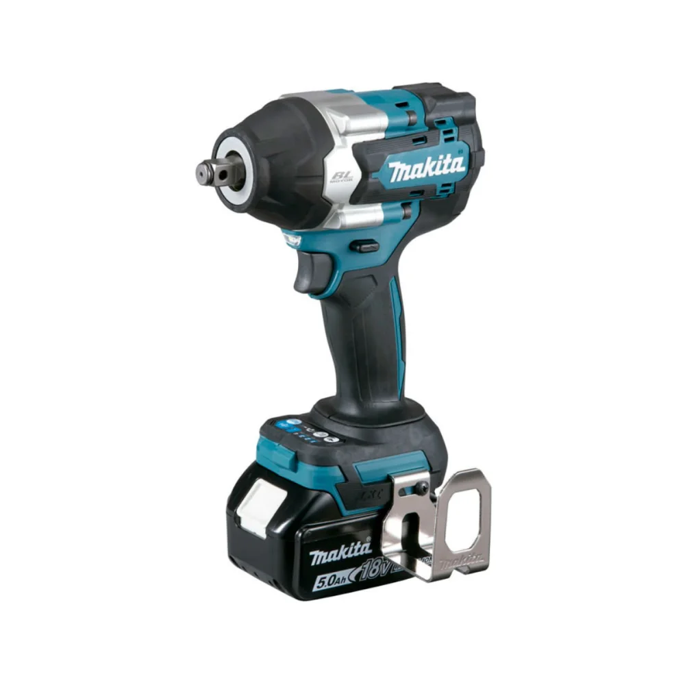 Chave de Impacto à Bateria e 2 Baterias 18V 5.0Ah e Maleta DTW700RTJ Makita