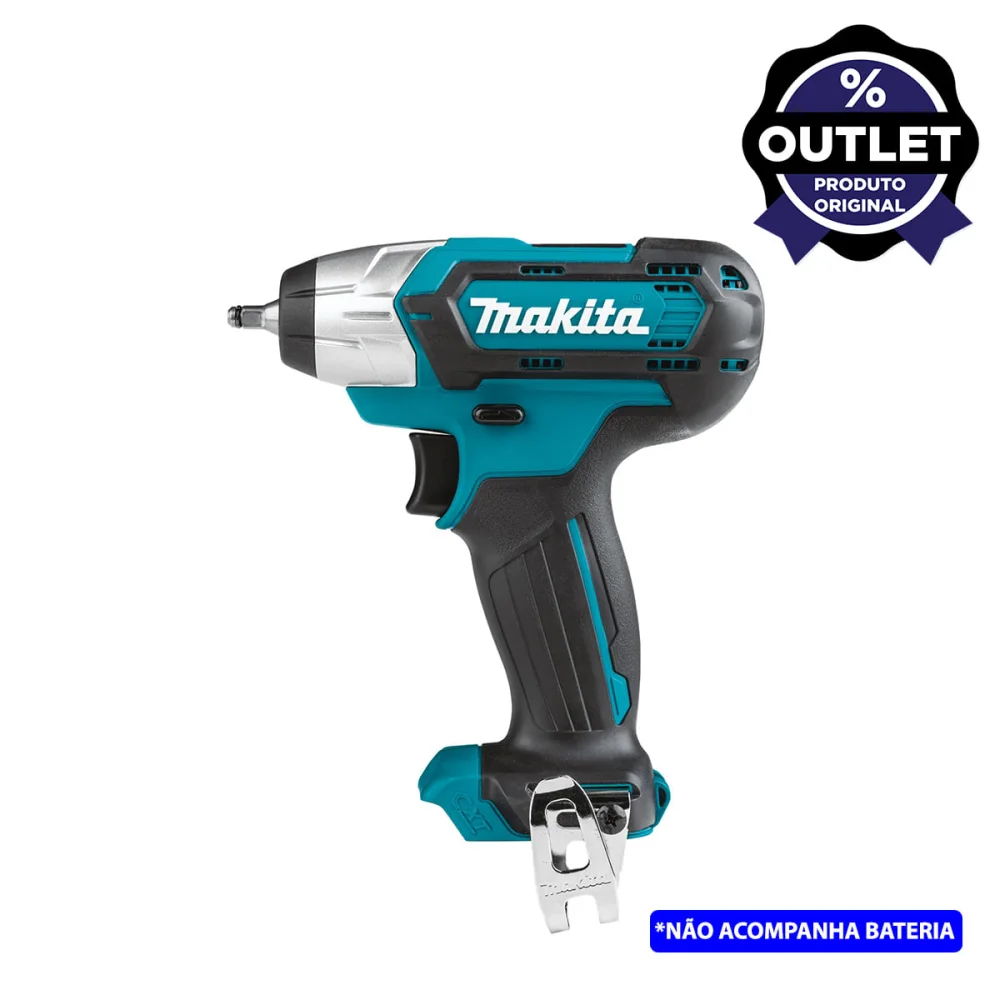 Chave de Impacto à Bateria Não acompanha 12V TW060DZ Makita Outlet