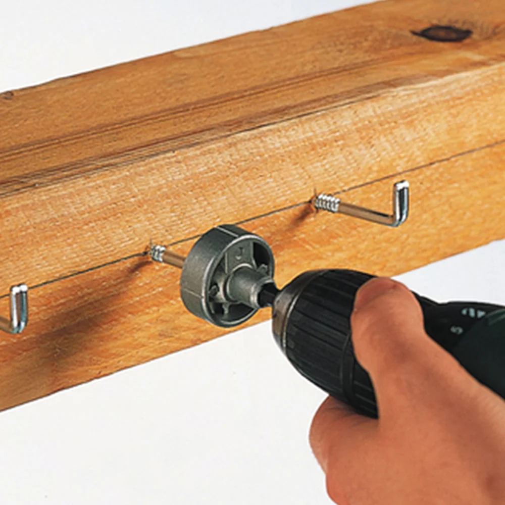 Chave Fixa de Gancho com Encabadouro para Bits 241900 Wolfcraft