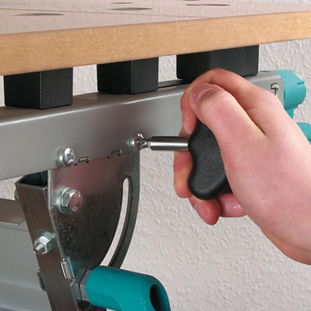 Chave Fixa de Gancho com Encabadouro para Bits 241900 Wolfcraft