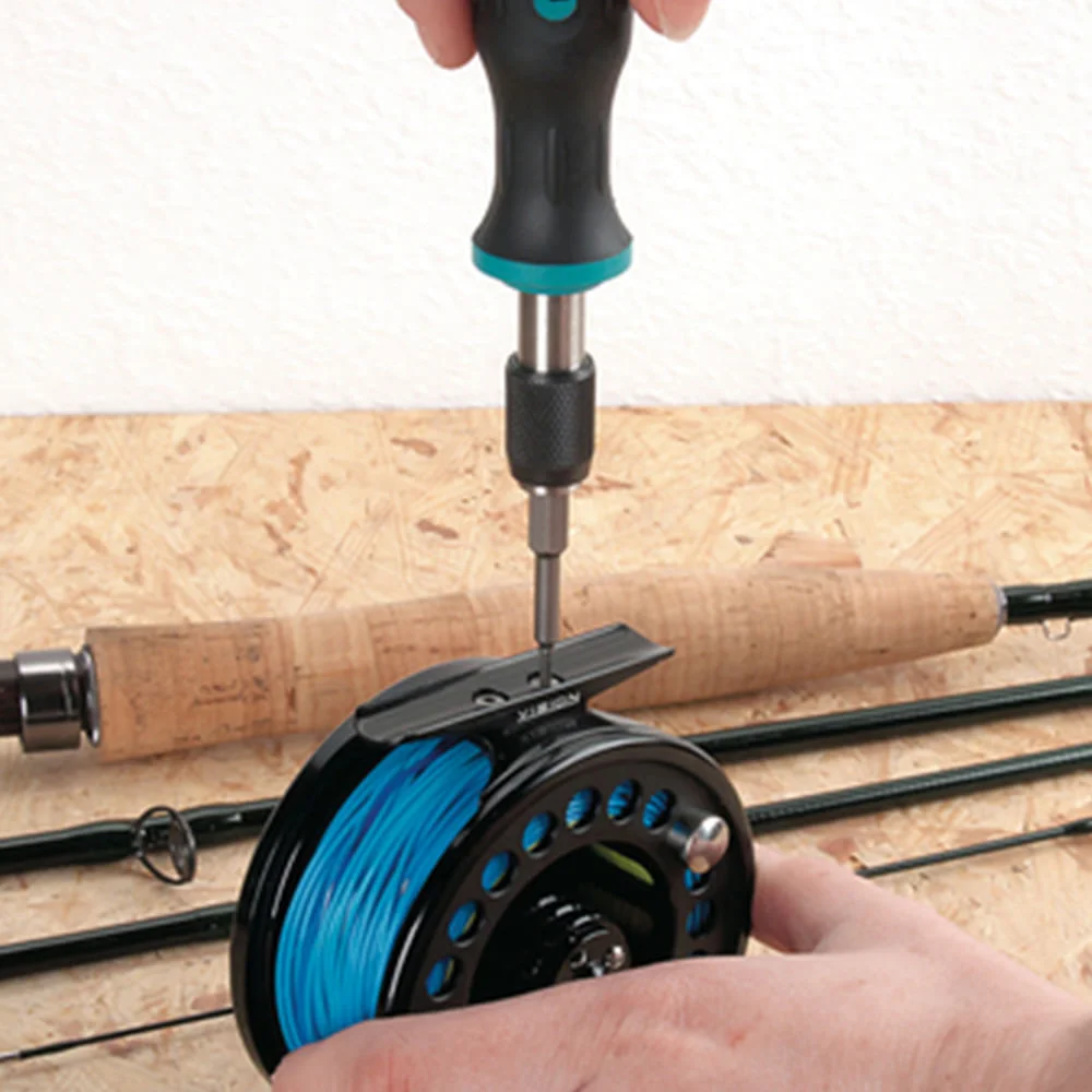 Chave Sextavada Manual com Imã 138mm e Mandril Aperto Rápido 124000 Wolfcraft