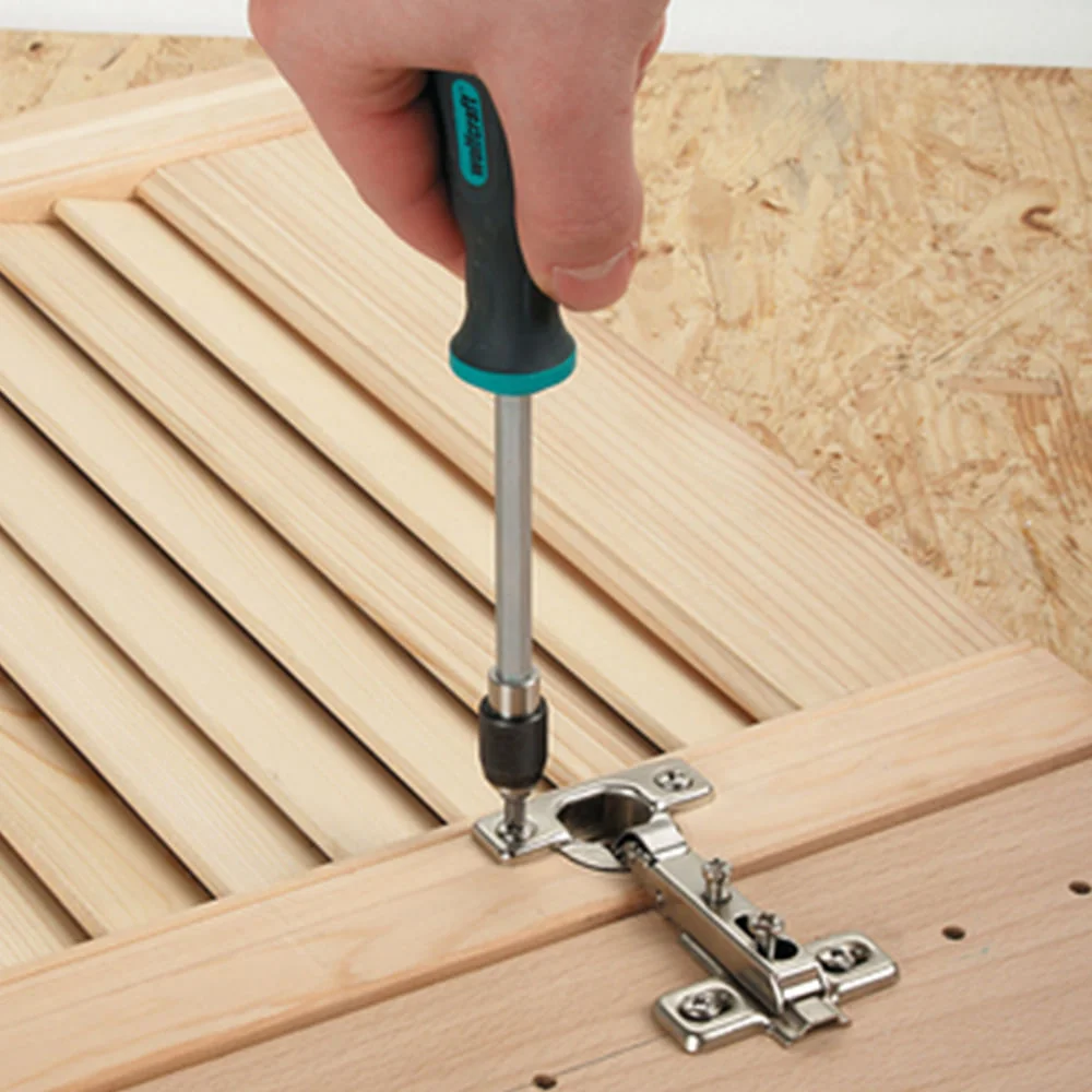 Chave Sextavada Manual com Imã 197mm e Mandril Aperto Rápido 872500 Wolfcraft