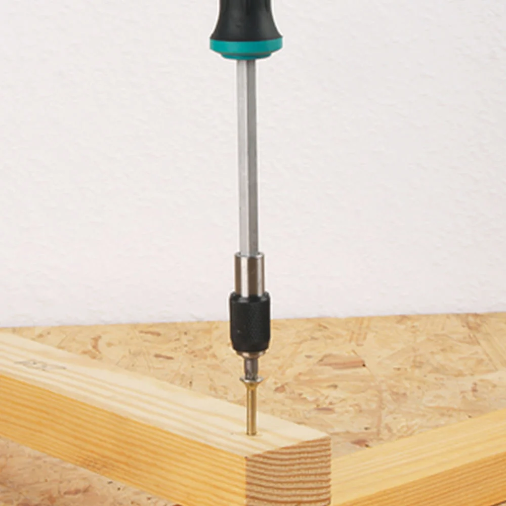 Chave Sextavada Manual com Imã 197mm e Mandril Aperto Rápido 872500 Wolfcraft