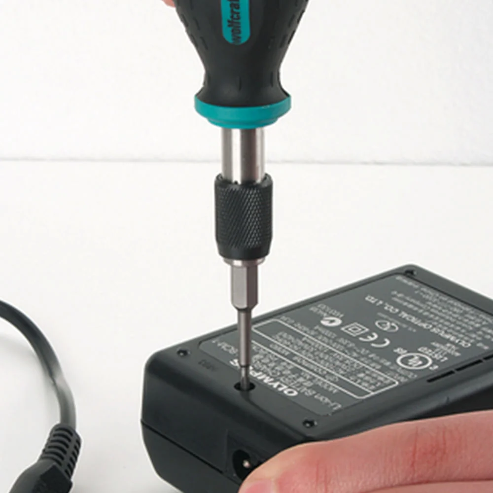 Chave Sextavada Manual com Imã 76mm e Mandril Aperto Rápido 123900 Wolfcraft