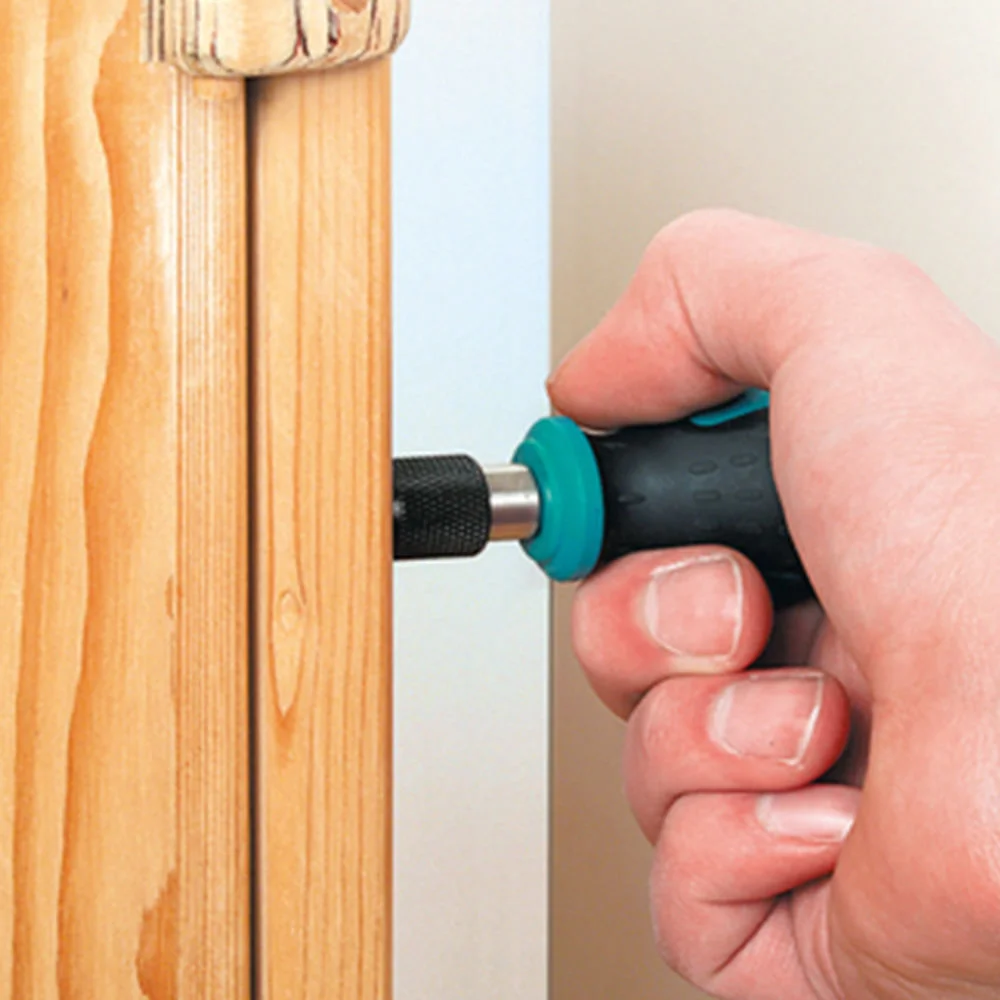 Chave Sextavada Manual com Imã 76mm e Mandril Aperto Rápido 123900 Wolfcraft