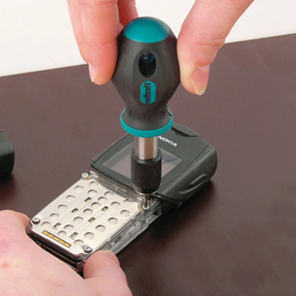 Chave Sextavada Manual com Imã 76mm e Mandril Aperto Rápido 123900 Wolfcraft