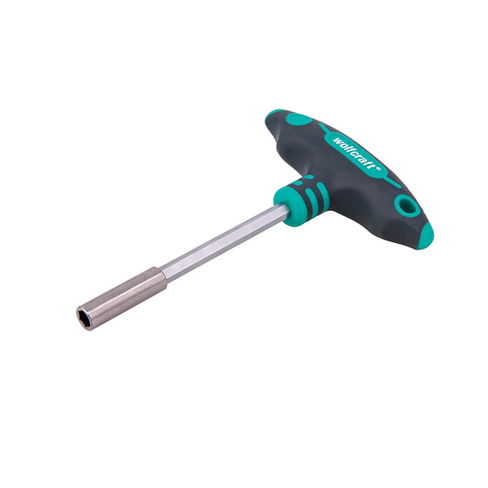 Chave Sextavada Manual em T com Imã 152mm 123500 Wolfcraft