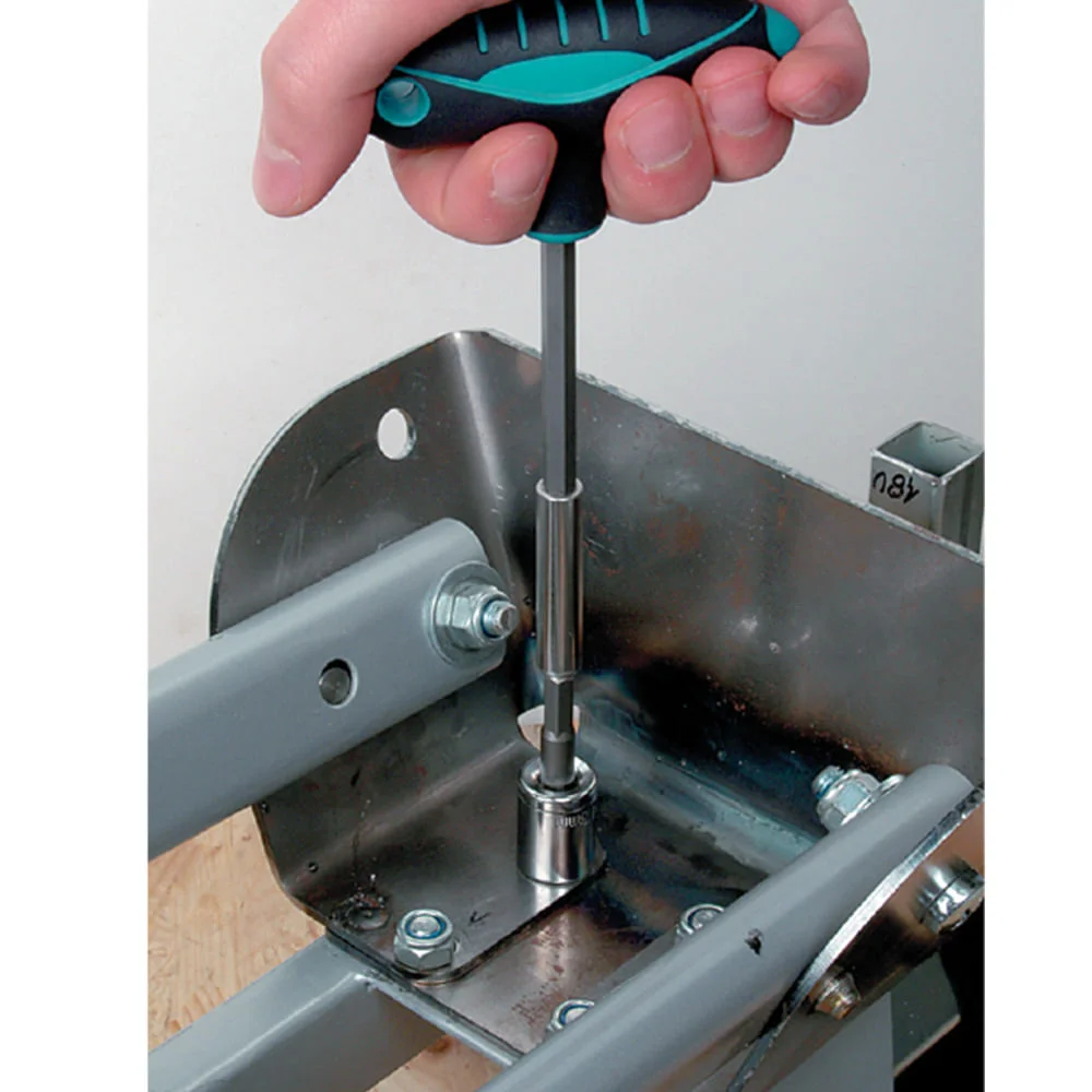 Chave Sextavada Manual em T com Imã 152mm 123500 Wolfcraft