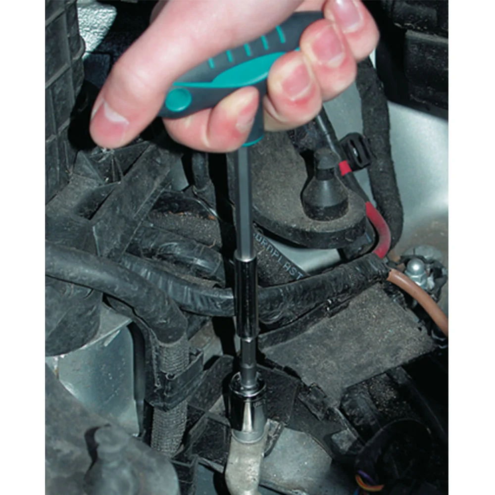 Chave Sextavada Manual em T com Imã 152mm 123500 Wolfcraft