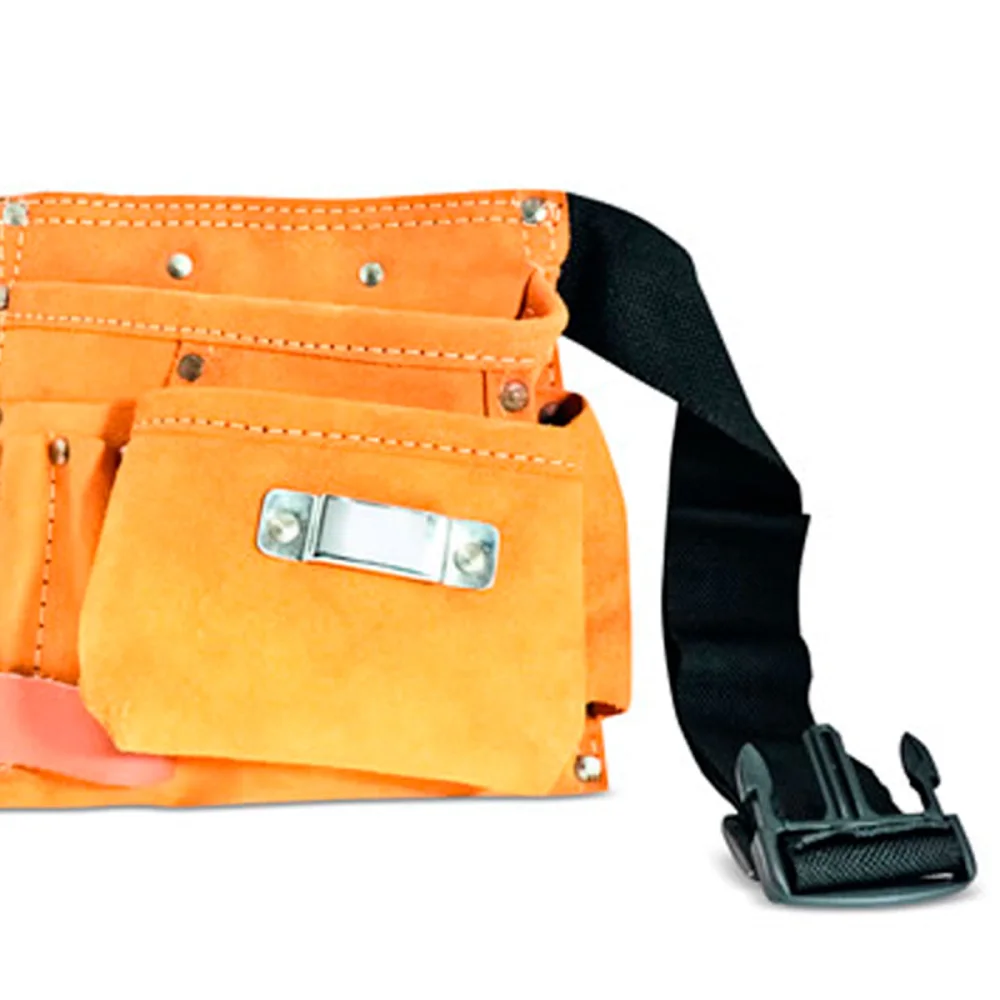 Cinto de Couro para Ferramentas 7 Compartimentos 2650001 Amatools