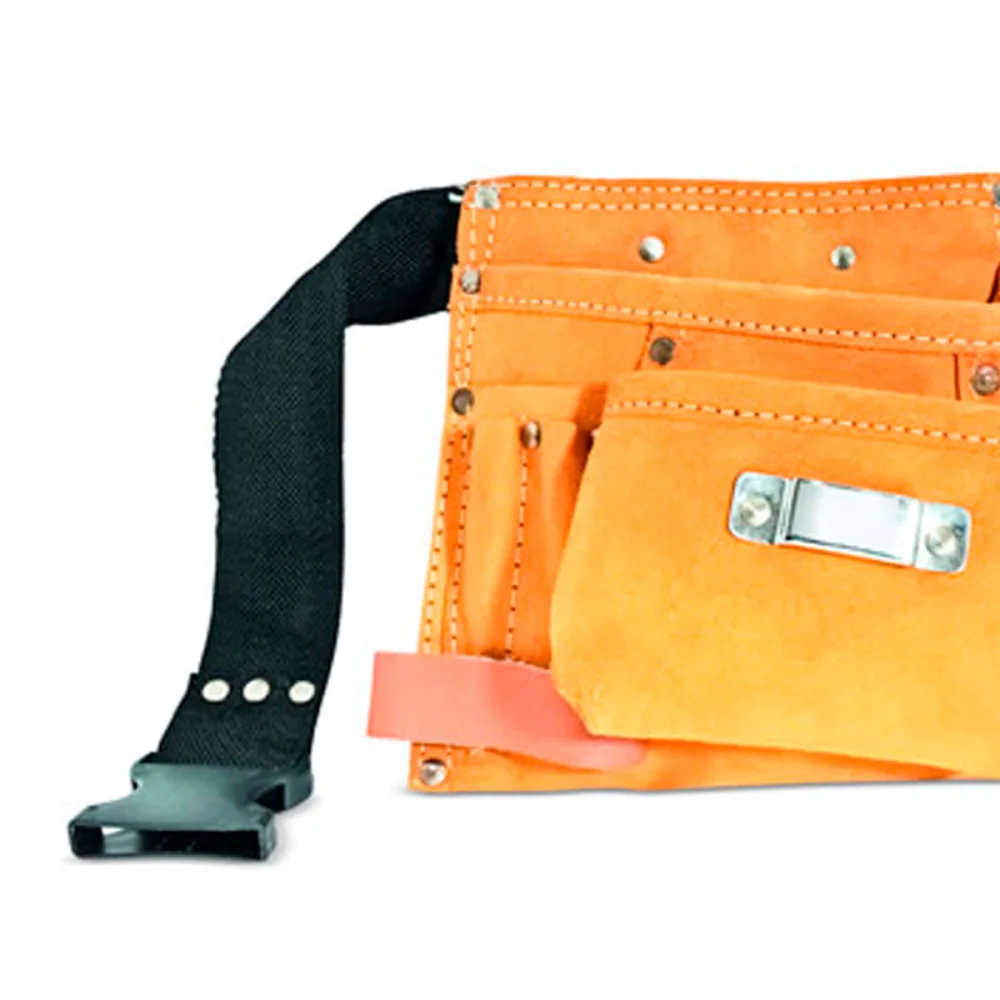 Cinto de Couro para Ferramentas 7 Compartimentos 2650001 Amatools