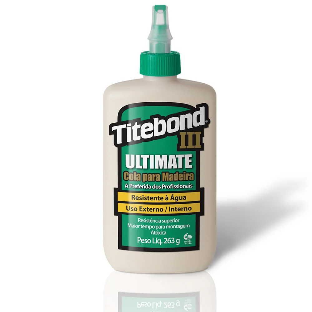 Cola para Madeira III Ultimate Wood Glue Titebond 237 ml