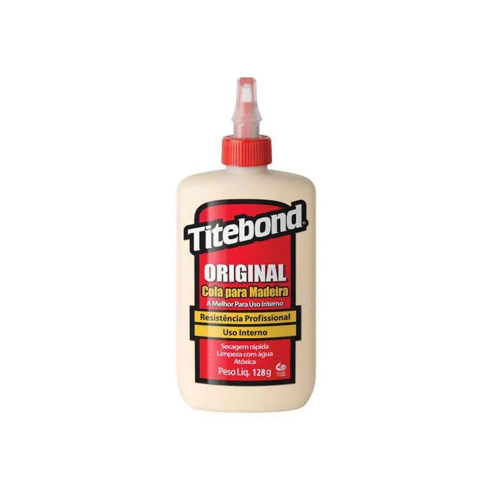 Cola para Madeira Original Wood Glue Titebond 128g