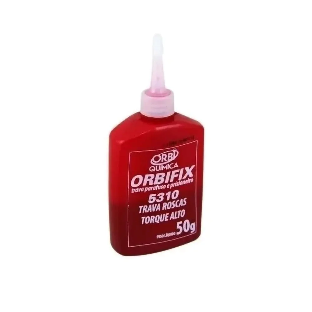 Cola Trava Parafuso Orbifix Vermelho 50g 5310 Orbi