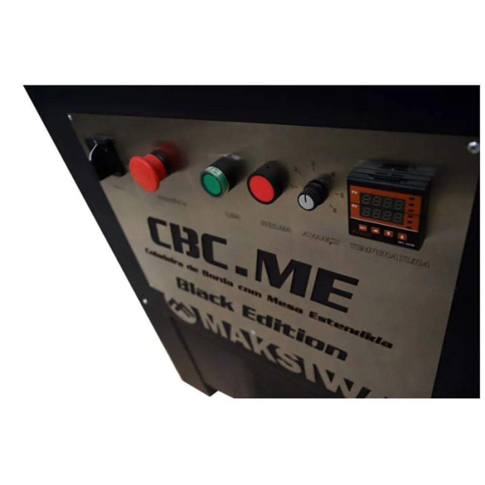 Coladeira de Borda com Mesa Estendida Black Edition CBC.MEM Maksiwa 220 Volts